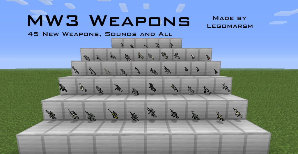 Black Ops 2 Weapons Pack For Flan S Mod For Minecraft 1 6 4 1 7 2 1 7 4 1 7 5 Minecraftdls