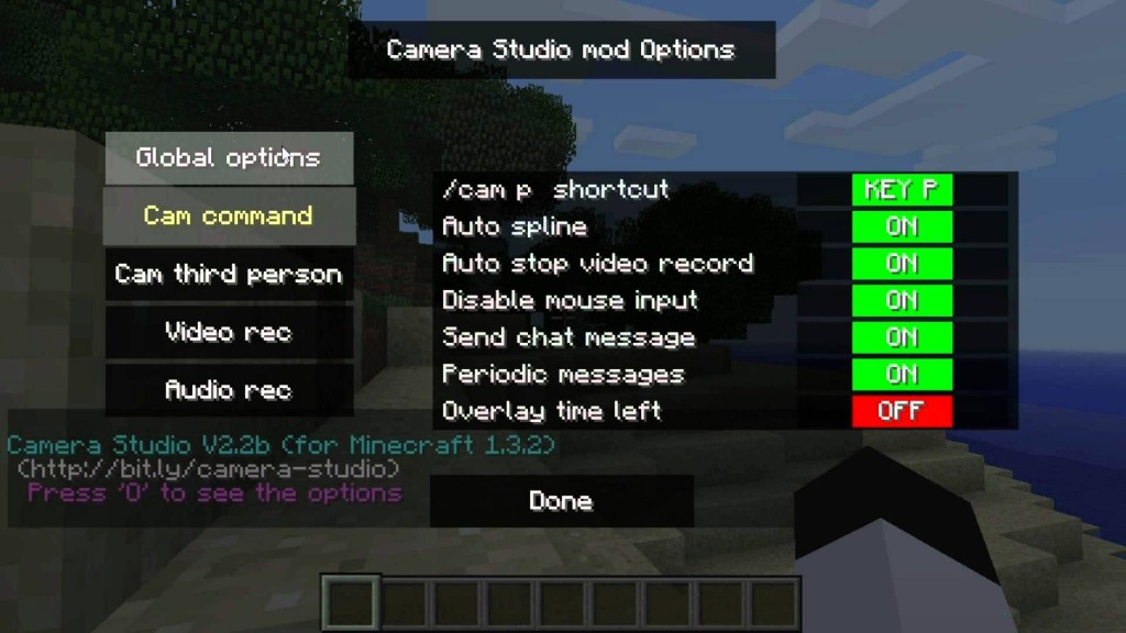 Camera Studio Mod For Minecraft 1 6 4 1 7 2 1 7 4 1 7 5 Minecraftdls