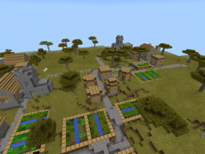 Massive Village Seed For Minecraft Pocket Edition V 0 9 0 Alpha Minecraftdls